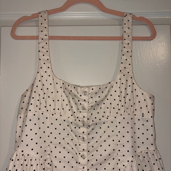 WORN ONCE: Free People Polka Dot Dress - Picture 2 of 6